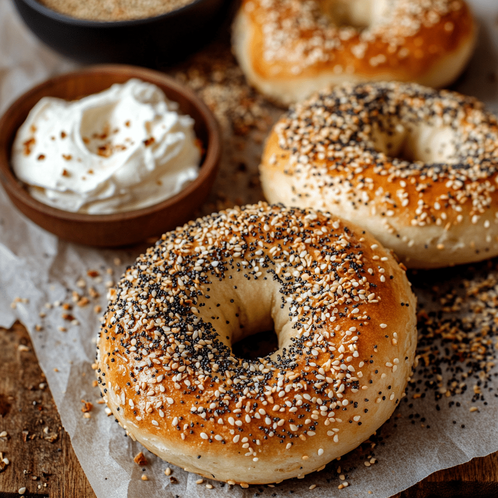 Homemade high protein bagels recipe