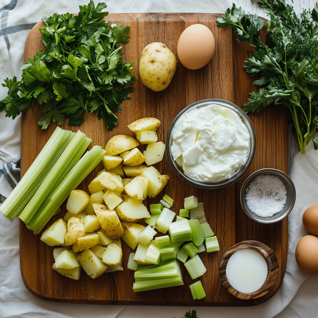 high protein potato salad ingredients